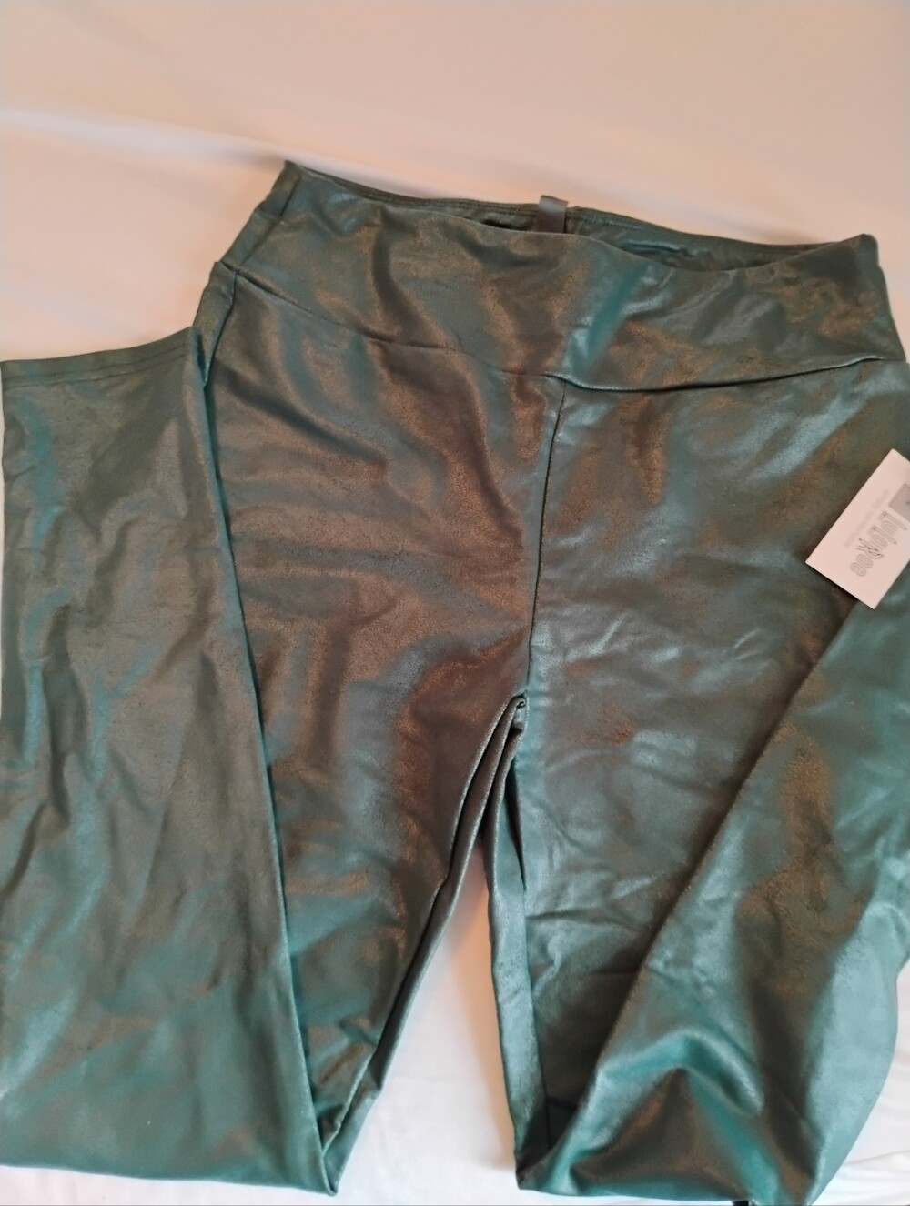 Shimmery Teal Leggings